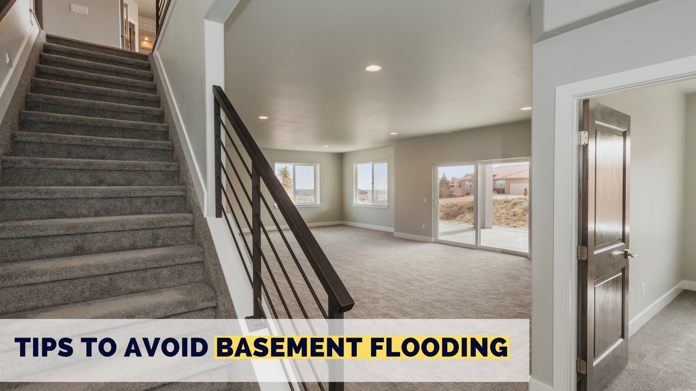 Tips to Avoid Basement Flooding